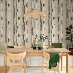 Papier peint intissé BETULA coloris beige clair - 4MURS