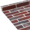 Papier peint intissé BRICKWALL coloris rouge brique - 4MURS