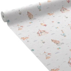 Papier peint intissé CIRCUS coloris multicolore - 4MURS