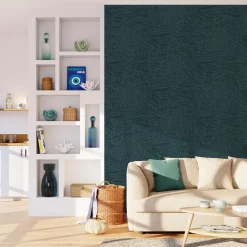 Papier peint intissé CLIFFORD coloris bleu - 4MURS