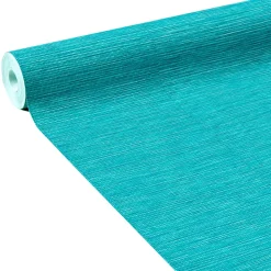 Papier peint intissé CURAÇAO coloris bleu turquoise - 4MURS