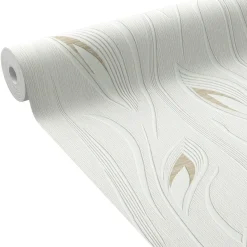 Papier peint intissé DIANA coloris blanc - 4MURS