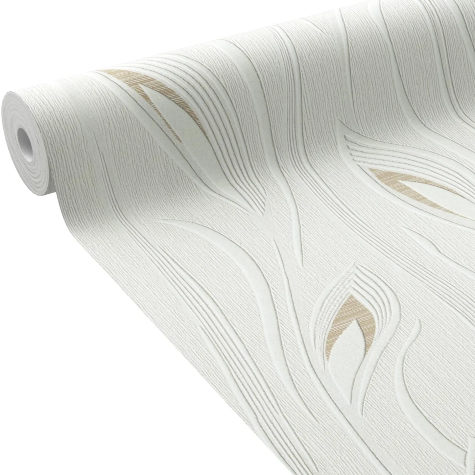 Papier peint intissé DIANA coloris blanc - 4MURS