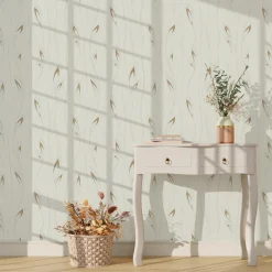 Papier peint intissé DIANA coloris blanc - 4MURS