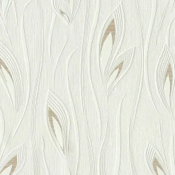 Papier peint intissé DIANA coloris blanc - 4MURS