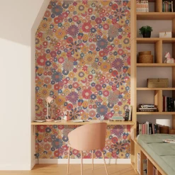 Papier peint intissé DONATILLE coloris multicolore - 4MURS
