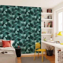 Papier peint intissé EKYNOX coloris émeraude - 4MURS