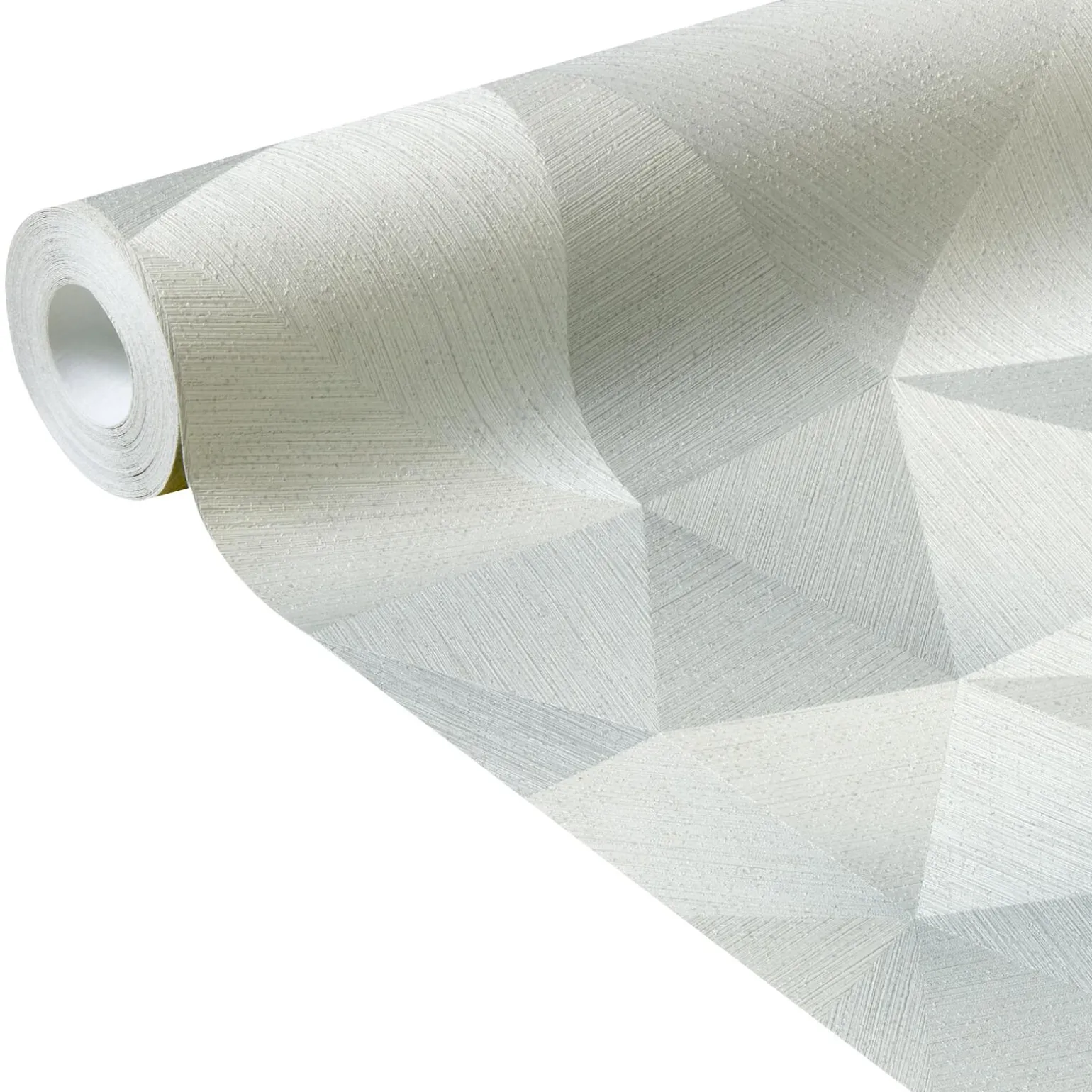 Papier peint intissé EKYNOX coloris blanc perlé - 4MURS