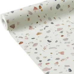 Papier peint intissé ELISA coloris blanc - 4MURS