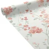 Papier peint intissé EMELIE coloris Rose et vert bleuté - 4MURS