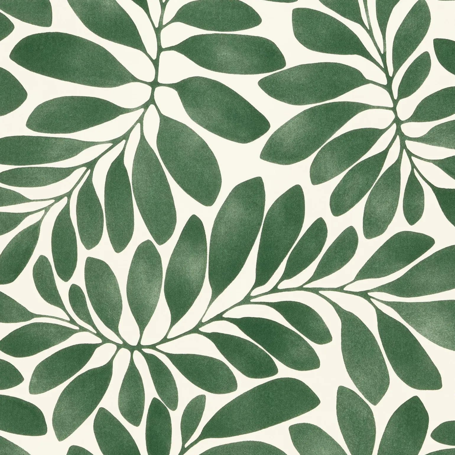 Papier peint intissé EVELEEN coloris vert anglais - 4MURS