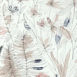 Papier peint intissé FLAVIGNY coloris lin - 4MURS