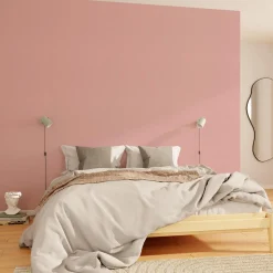 Papier peint intissé FLORENTINE coloris rose poudré - 4MURS