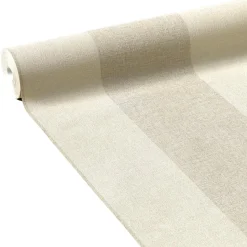 Papier peint intissé FLORENTINE RAYURE coloris ivoire - 4MURS