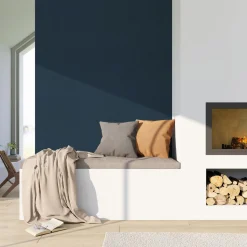 Papier peint intissé FLORENTINE coloris bluestone - 4MURS