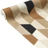 Papier peint intissé FREERIK coloris noir - 4MURS