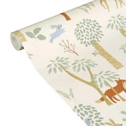 Papier peint intissé FRIENDLY FOREST coloris multicolore - 4MURS