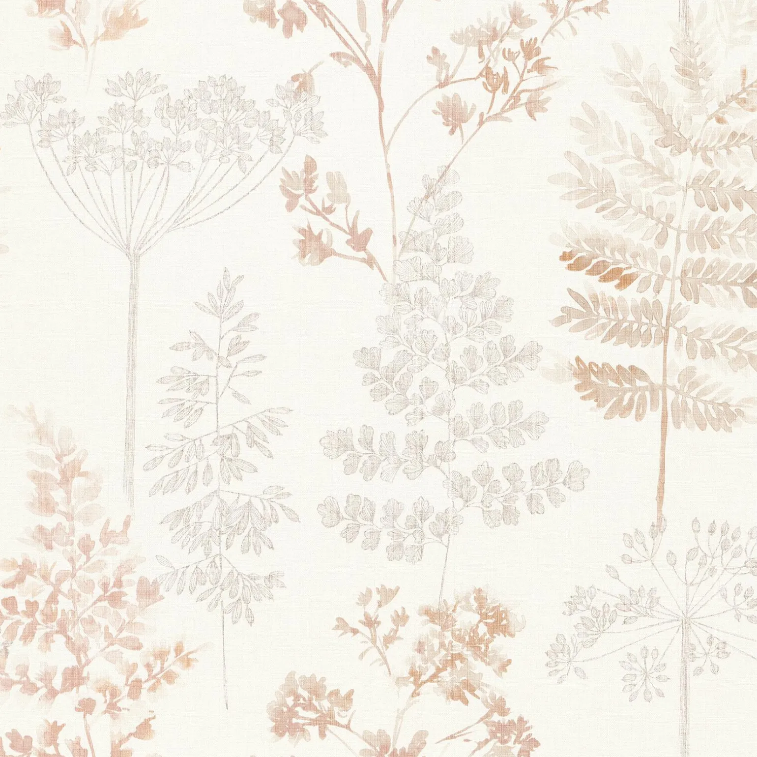 Papier peint intissé HOLLY coloris nude - 4MURS