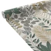 Papier peint intissé JOHANNA coloris jaune d'or et vert - 4MURS