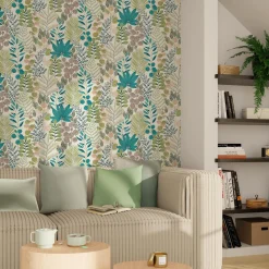 Papier peint intissé JOHANNA coloris multicolore - 4MURS
