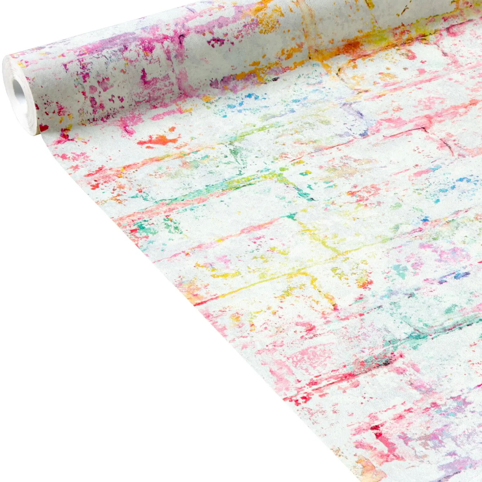 Papier peint intissé JOY coloris multicolore - 4MURS