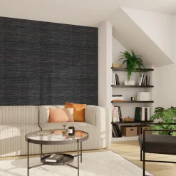 Papier peint intissé KHAN coloris anthracite - 4MURS