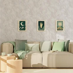 Papier peint intissé LORELLA coloris blanc - 4MURS