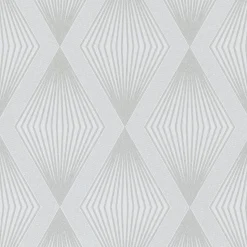 Papier peint intissé LUXURY coloris gris perle - 4MURS