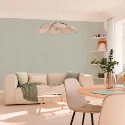 Papier peint intissé MALYA coloris bleu givré - 4MURS