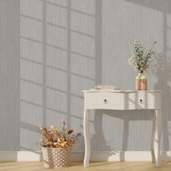Papier peint intissé MARIANNE coloris gris moyen - 4MURS
