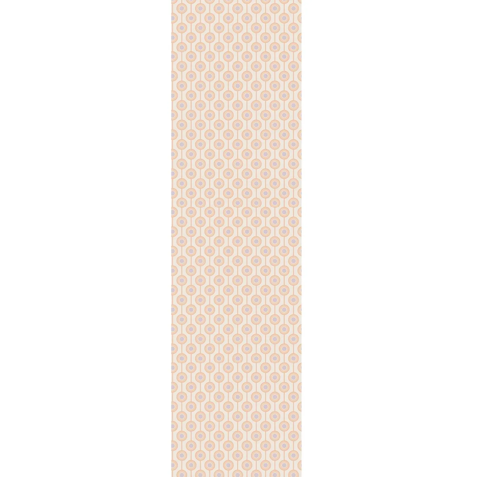 Papier peint intissé MILIAS coloris rose orangé et mauve - 4MURS