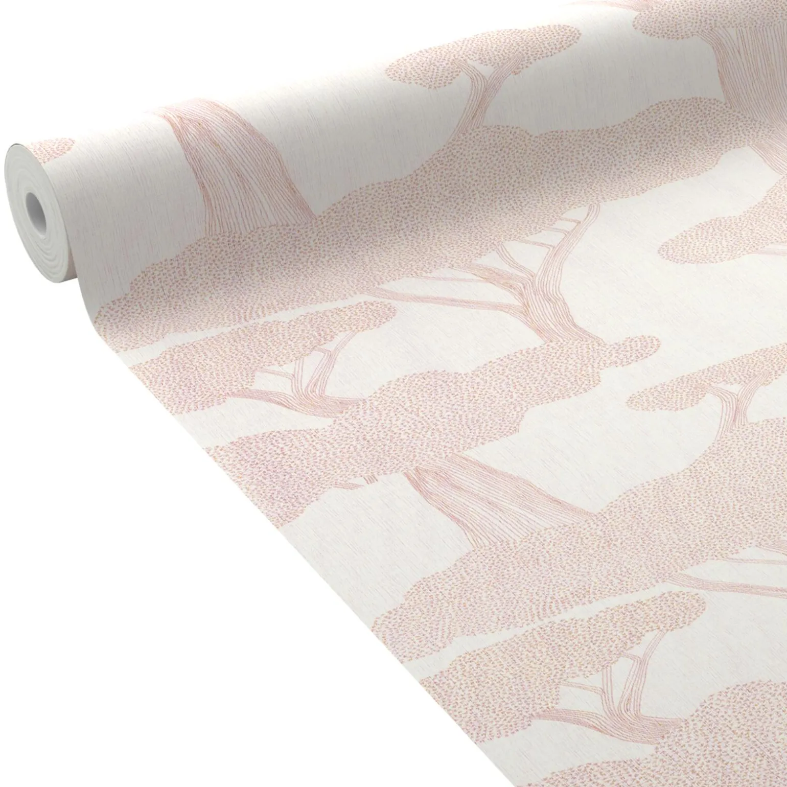 Papier peint intissé NEBIAS coloris cuivre - 4MURS