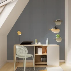 Papier peint intissé NEW INFINITY coloris gris souris - 4MURS