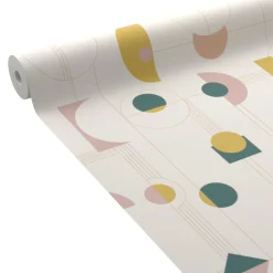 Papier peint intissé NOLA coloris multicolore - 4MURS