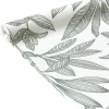 Papier peint intissé NOÉMIE coloris vert de gris - 4MURS