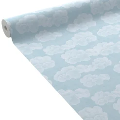 Papier peint intissé NUVOLE coloris bleu ciel - 4MURS