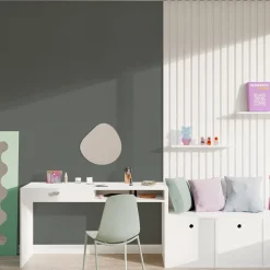 Papier peint intissé OPAL coloris gris manet - 4MURS