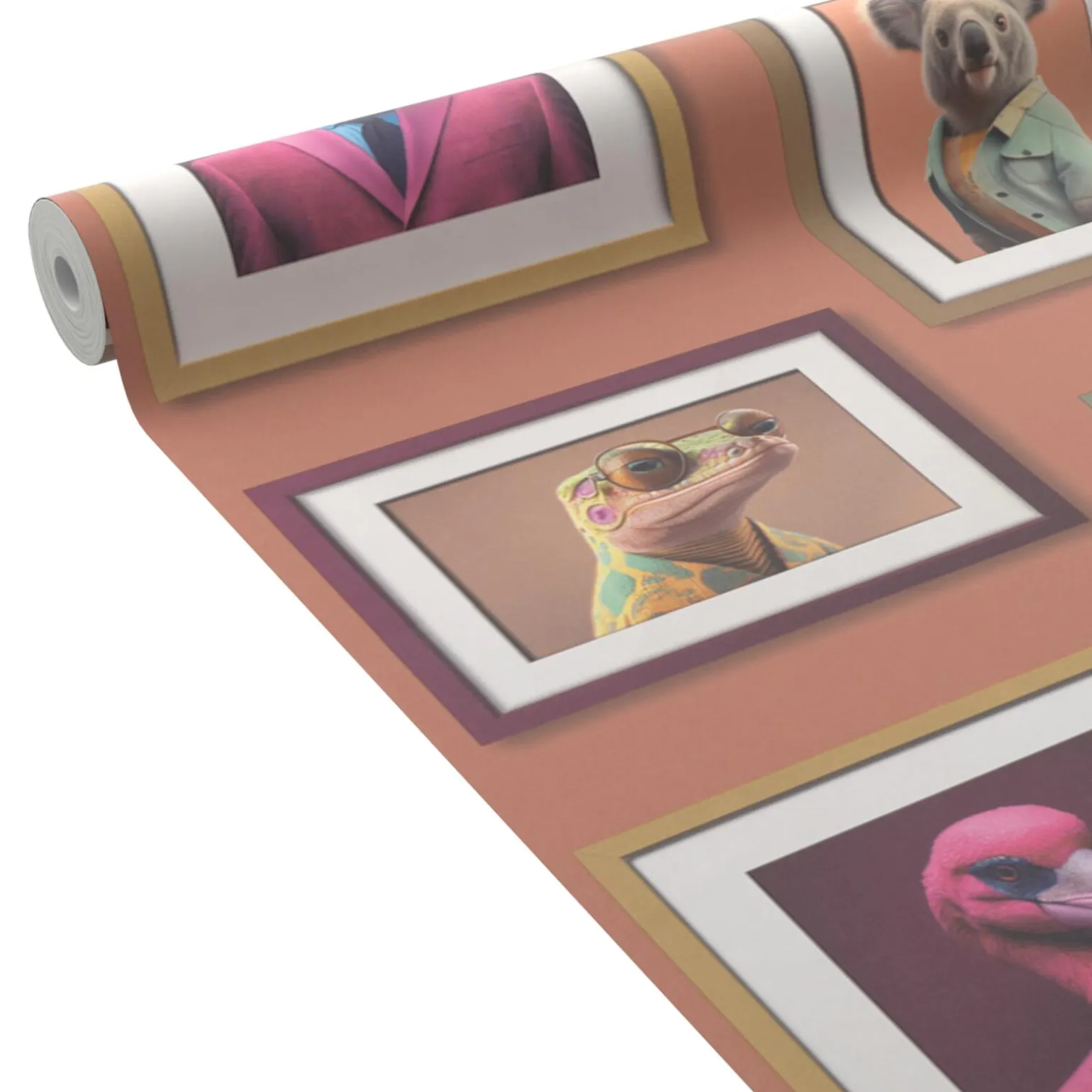 Papier peint intissé ORIGINAL PORTRAIT coloris multicolore - 4MURS
