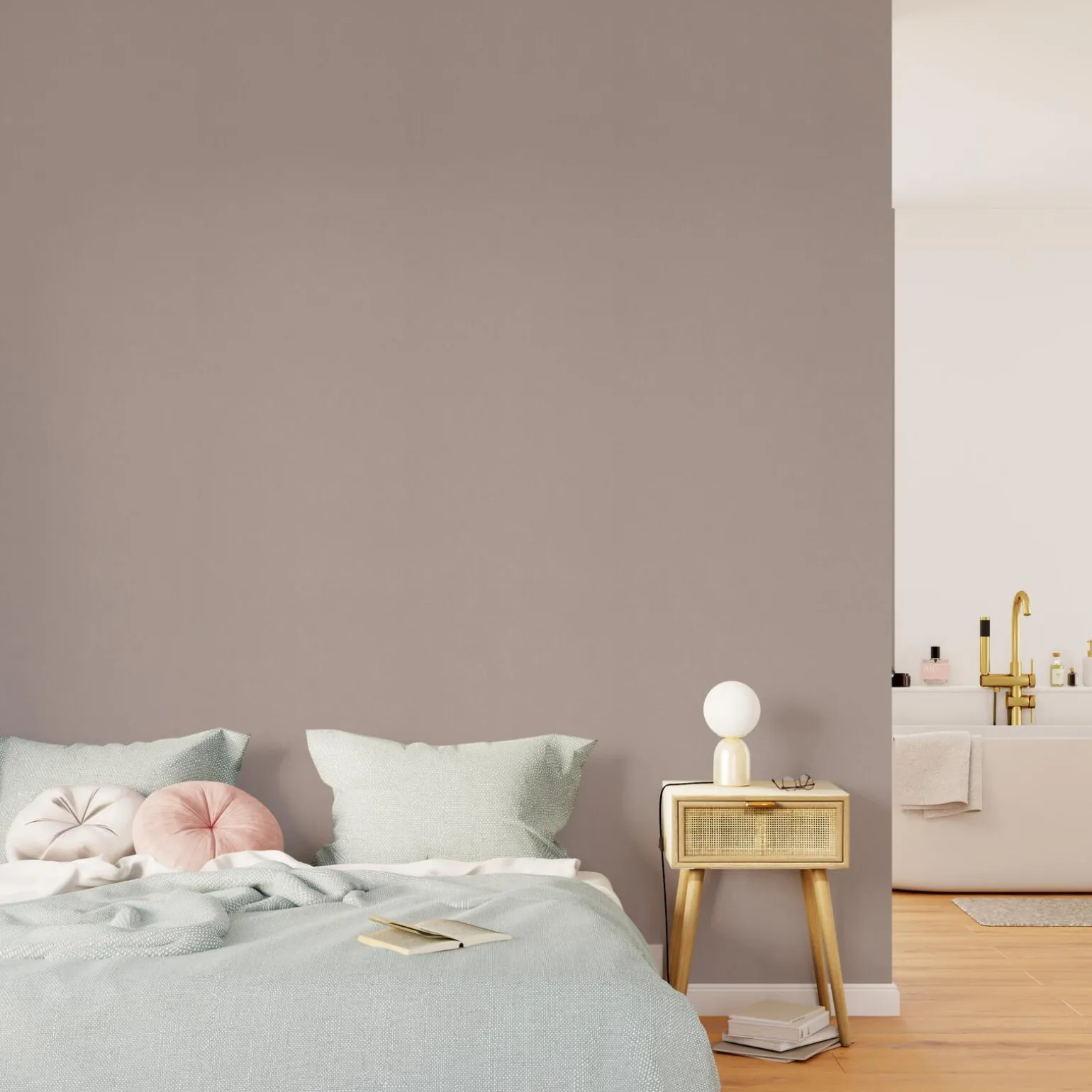 Papier peint intissé PALAZZO coloris taupe - 4MURS