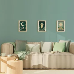 Papier peint intissé PALAZZO coloris vert céladon - 4MURS