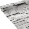 Papier peint intissé PAREMENT coloris Gris clair - 4MURS