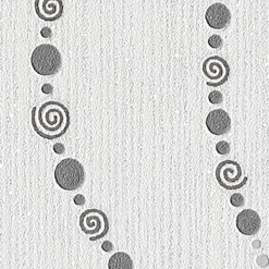 Papier peint intissé PERLIA coloris blanc - 4MURS