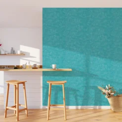 Papier peint intissé RAVENNE coloris bleu turquoise - 4MURS