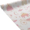 Papier peint intissé ROSALY LAND coloris rose dragée - 4MURS