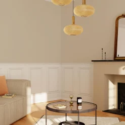 Papier peint intissé SOUBASSEMENT MOULURES blanc chaud - 4MURS