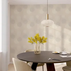 Papier peint intissé SPOT coloris crème - 4MURS