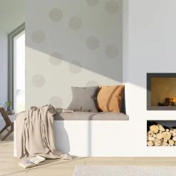 Papier peint intissé SPOT coloris blanc - 4MURS