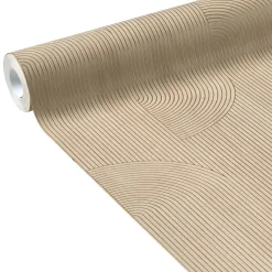 Papier peint intissé STANISLAS coloris marron glacé - 4MURS