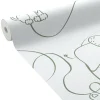 Papier peint intissé TIDIANE coloris vert kaki - 4MURS