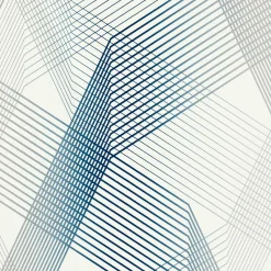 Papier peint intissé WEBLINES coloris blanc - 4MURS